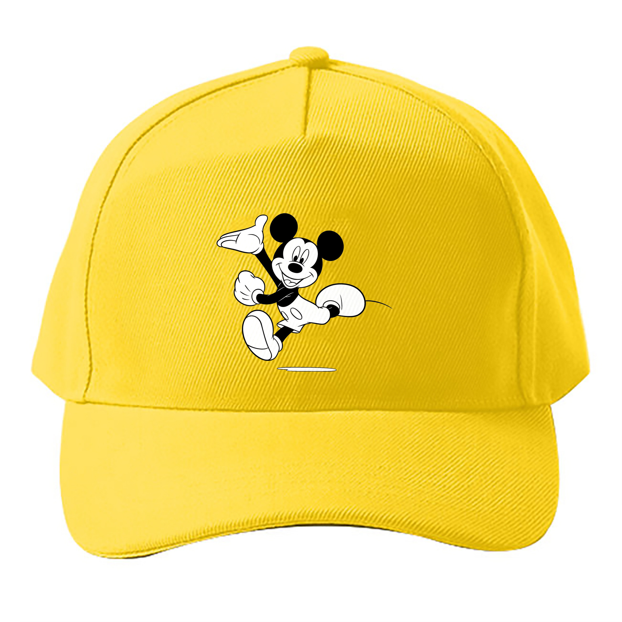 （画像用） ミッキーマウス Mickey Mouse ベースボールキャップ 綿100％ 男女兼用 帽子 スポーツ
